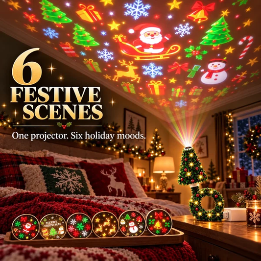 (🎄Early Christmas Sale - 49% OFF) Magical Christmas Tree USB Projector Light