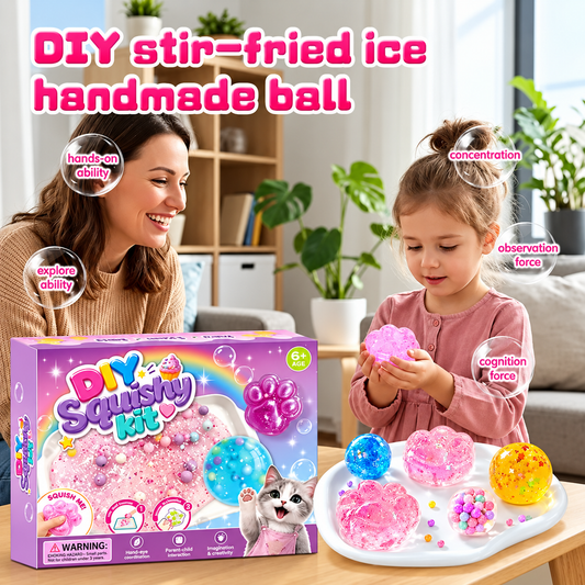 (🌲Early Christmas Sale - 49% OFF) Squishy Craft Kit - Kids DIY Squishy Creative Toy