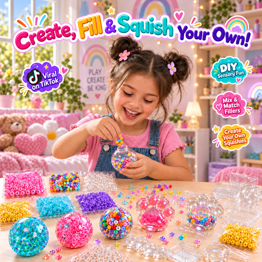 (🌲Early Christmas Sale - 49% OFF) Squishy Craft Kit - Kids DIY Squishy Creative Toy